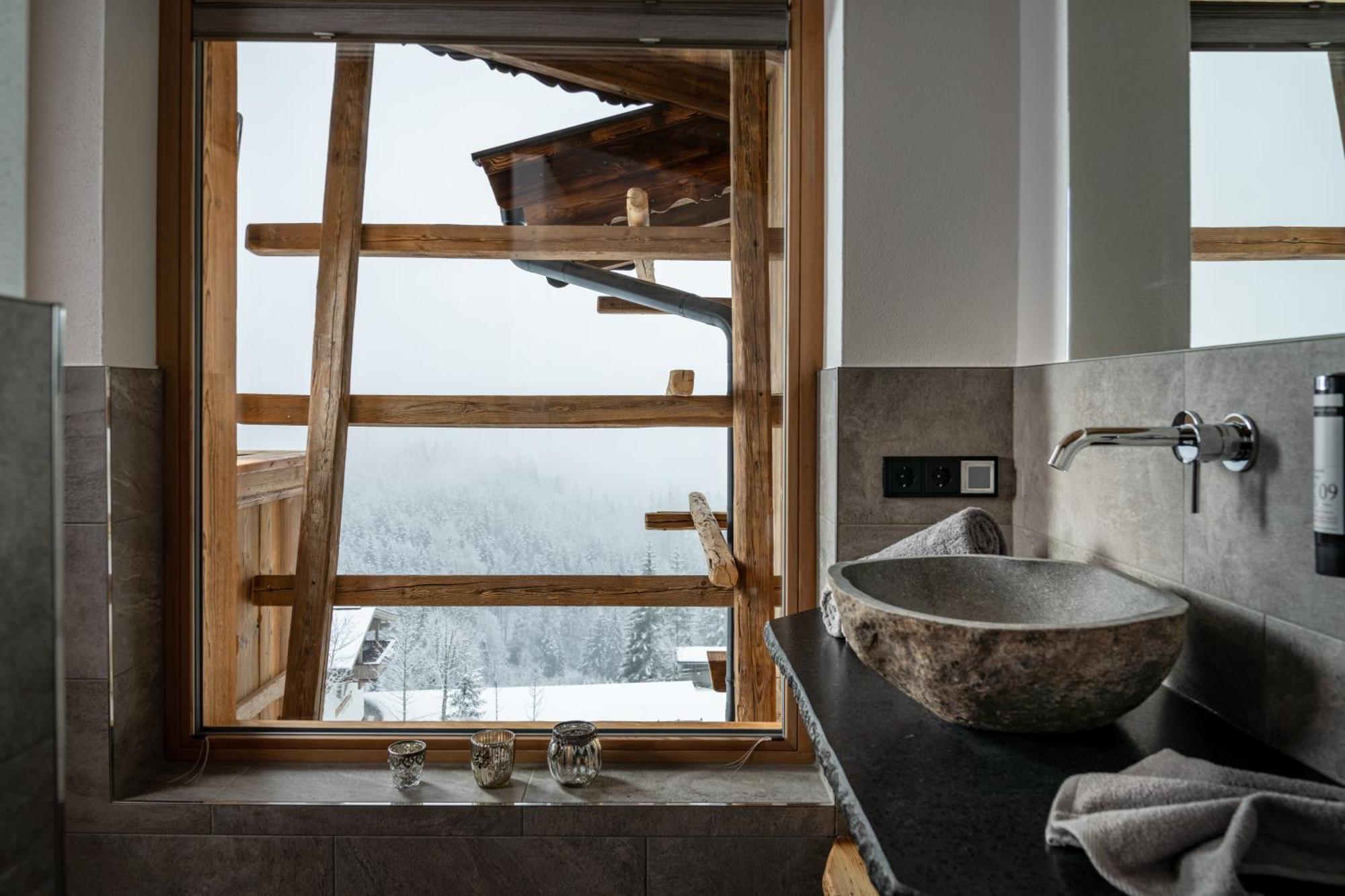 Wochenbrunner Chalets Элльмау Экстерьер фото