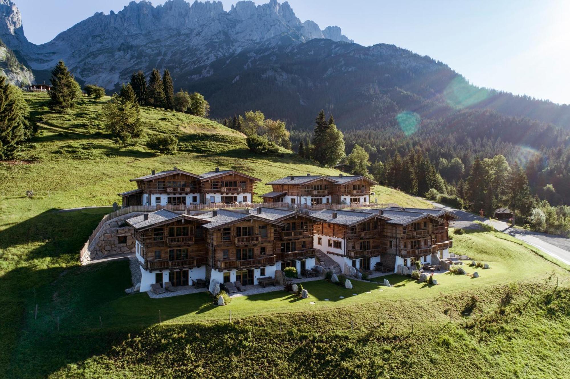 Wochenbrunner Chalets Элльмау Экстерьер фото